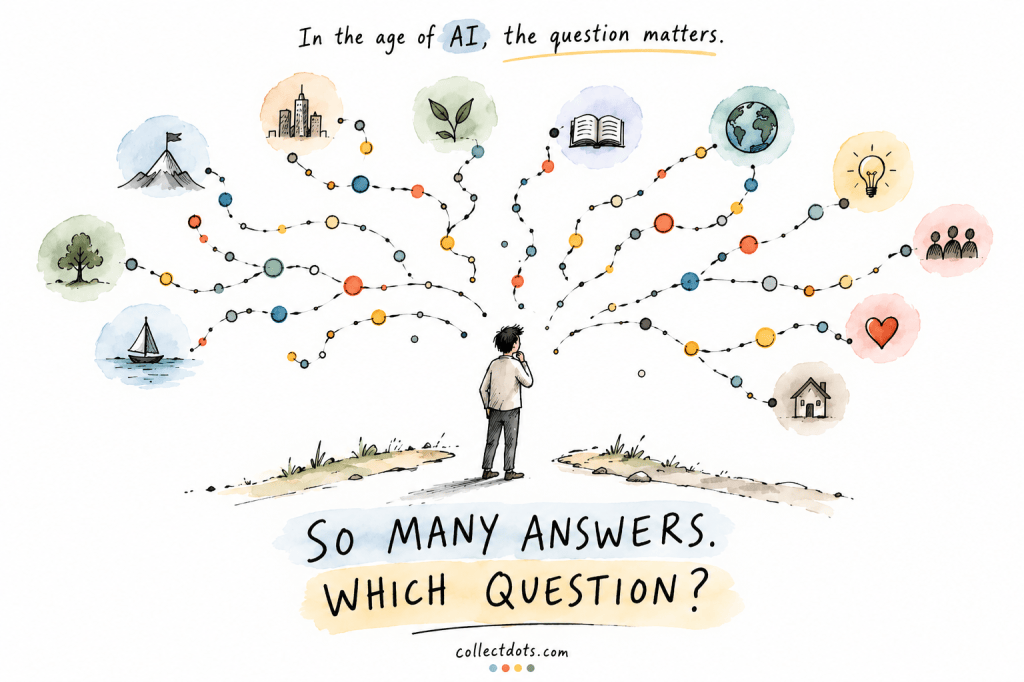 IN the age of AI, the question matters